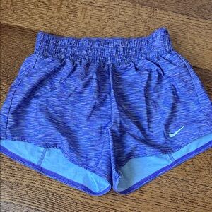 Girls Nike running shorts